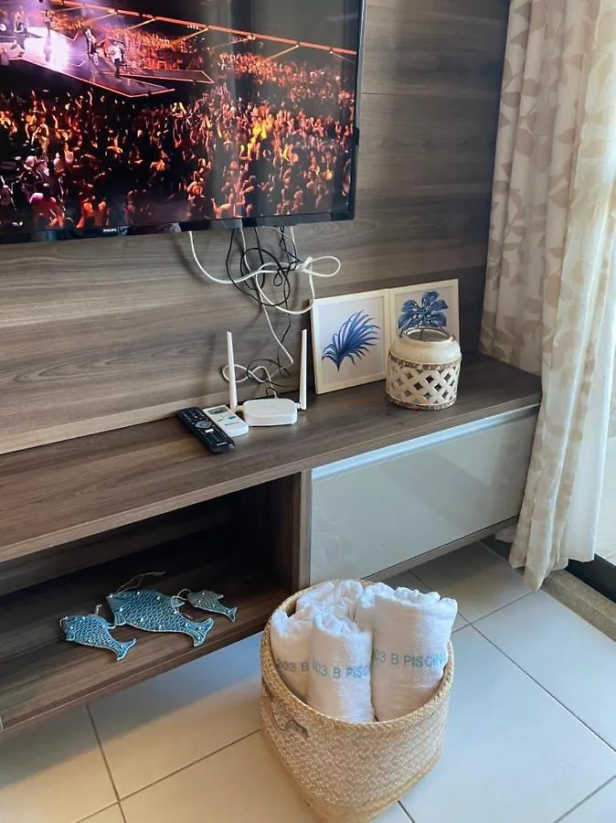 Beach Class Eco Life Flat 2 Dorm Em Condominio A Beira-Mar Enxoval Incluso B203 Porto de Galinhas Apartment